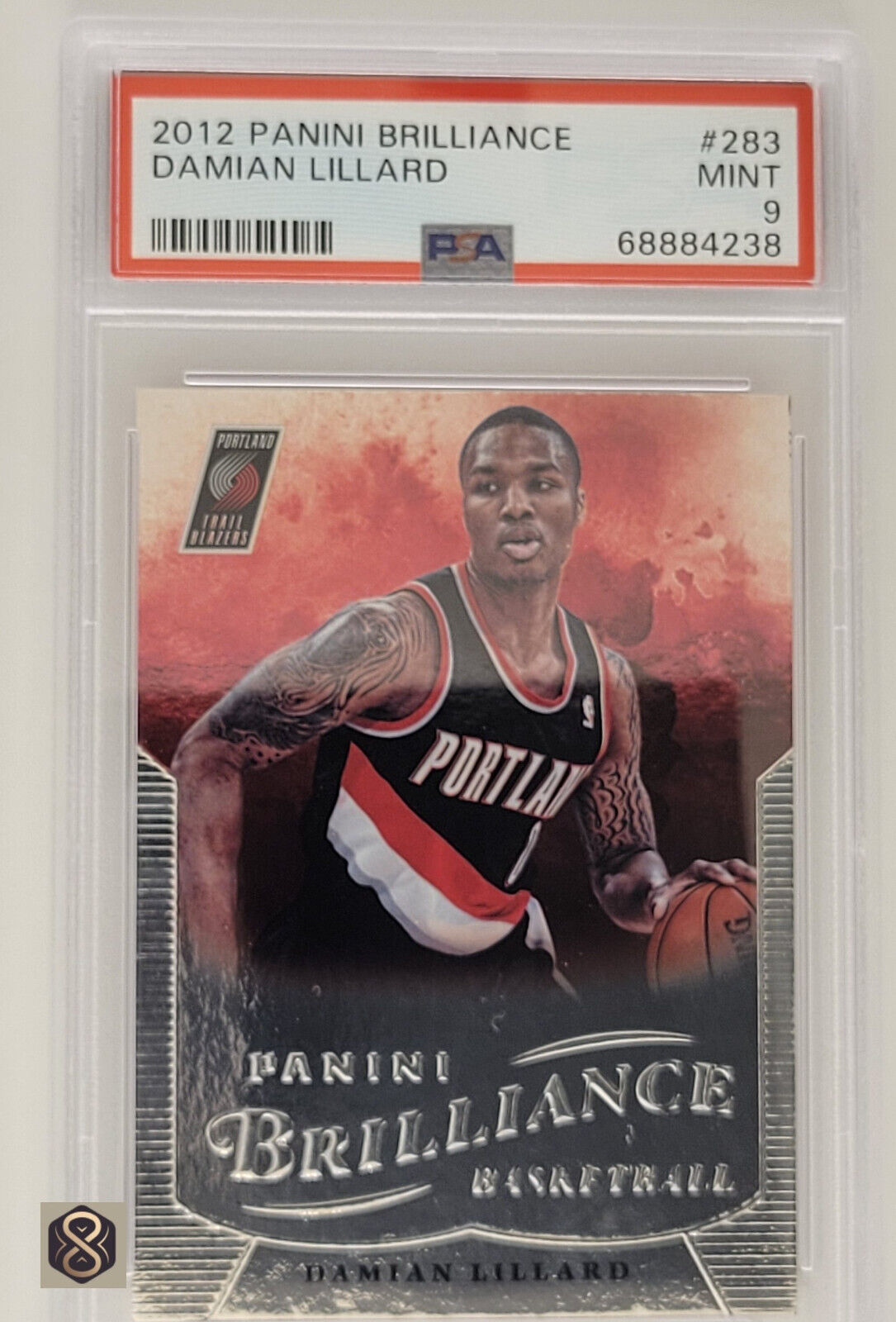 2012-13PaniniBrillianceDamianLillard283PSA9MINTRookieRC_1